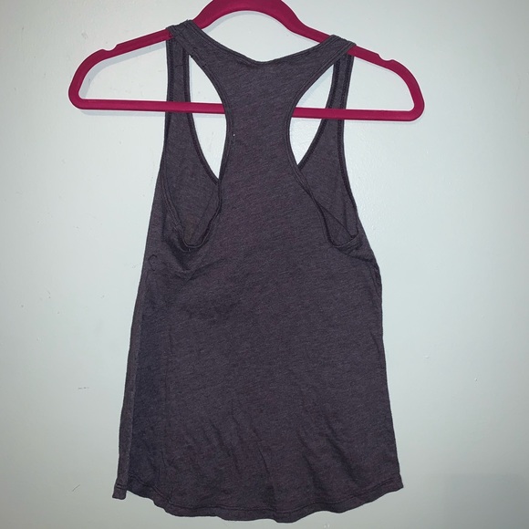 Gray Baltimore Ravens Racerback Tank Top - Picture 2 of 4